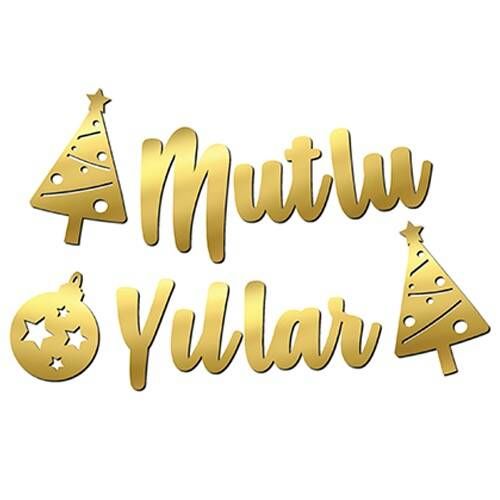 Mutlu Yıllar Banner & Yazı