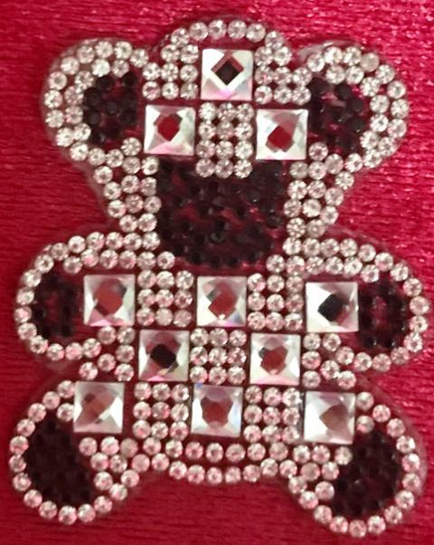 Taşlı Ayıcık 4 adet(5cm*4cm)