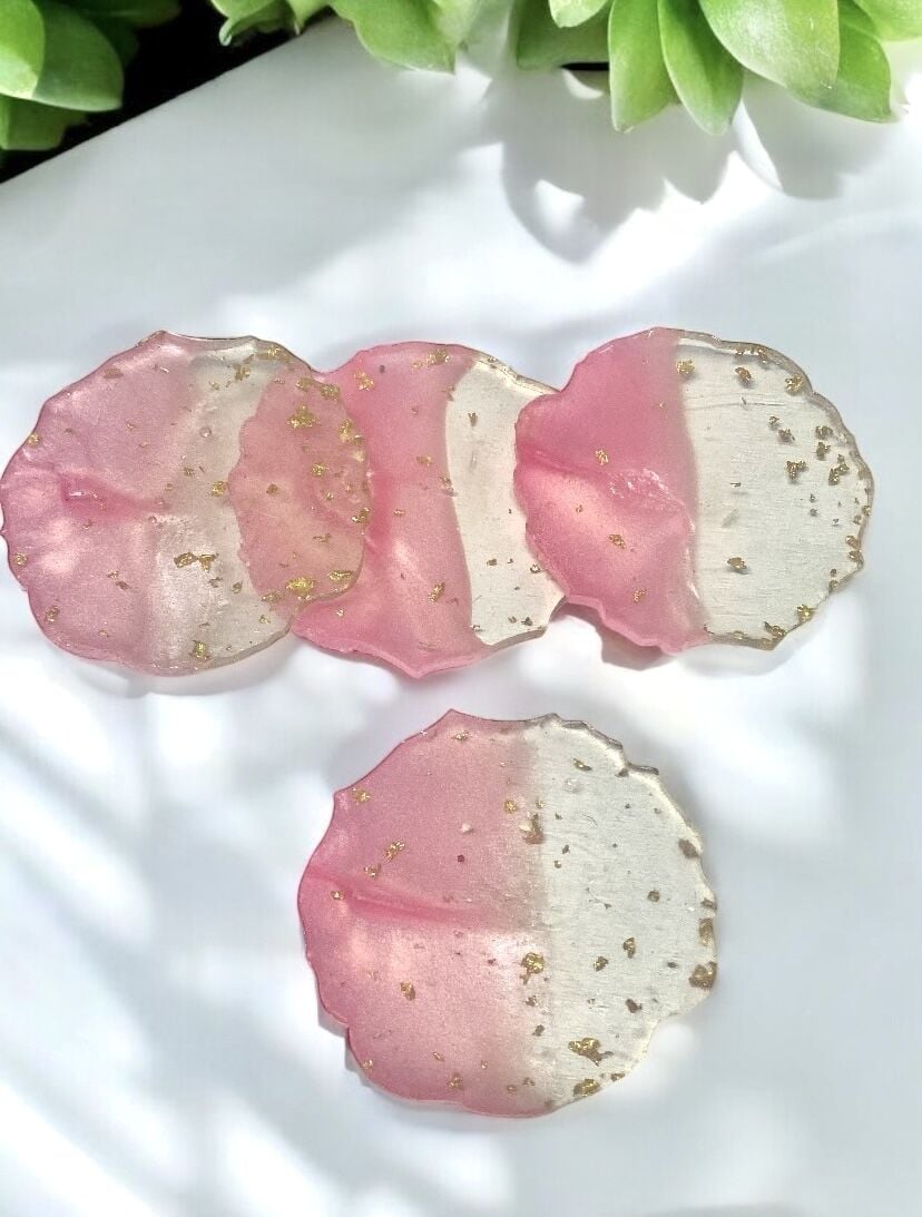 Pembe Epoksi hediyelik Süs