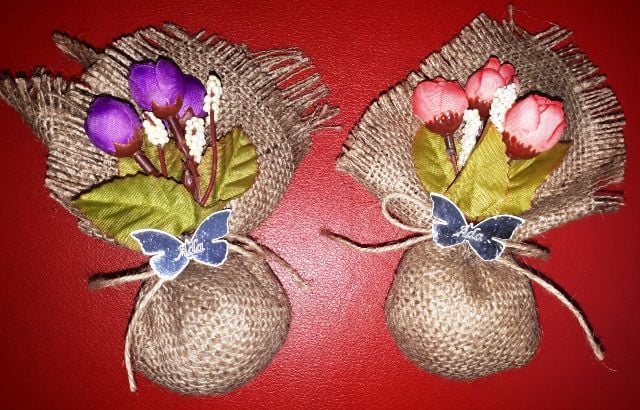 Lavantalı çuval kese 6x15