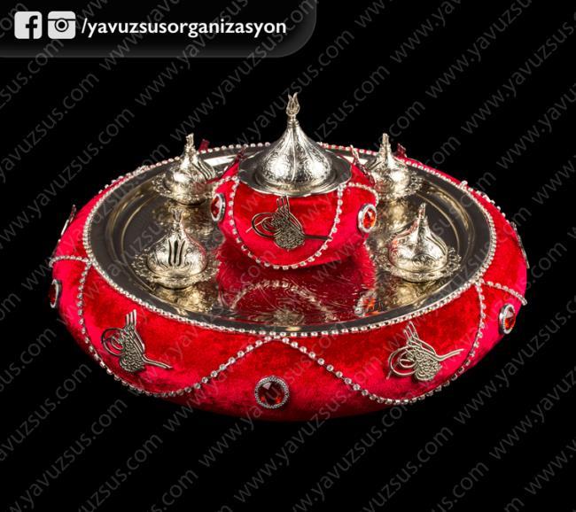 lüx sultan kına tepsisi