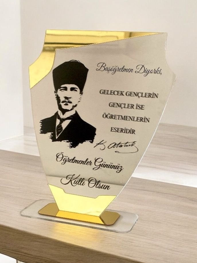 Öğretmenler günü Pleksi plaket