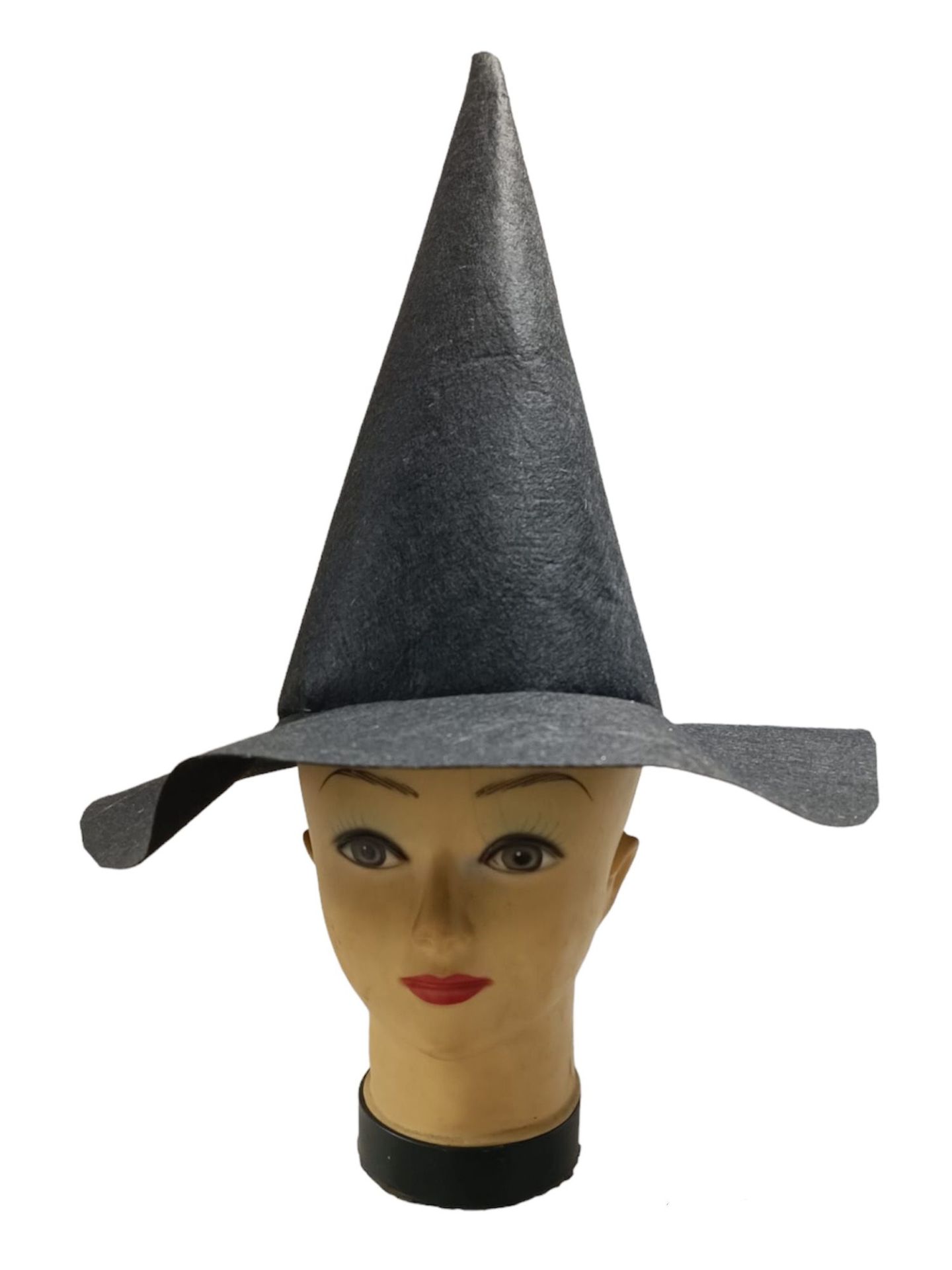 Keçe Siyah Cadı Şapkası(Halloween&Cadılar Bayramı)