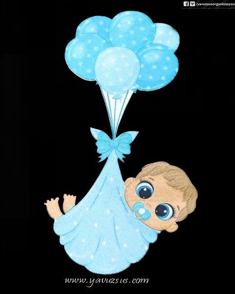Uv Baskılı Balonlu Ahşap Süs(12*7cm)
