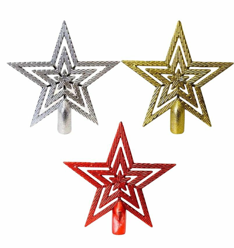 3 lü Mini Yıldız Tepelik