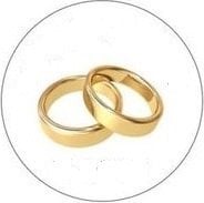 Nikah Yuvarlak etiket 1 Sayfa(54 adet)