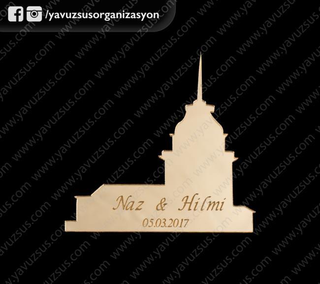 Pleksi Kız Kulesi GUMUS