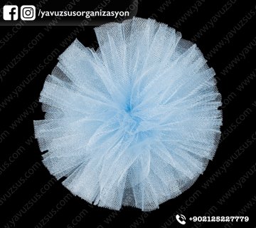 Tül ponpon büyük MAVI