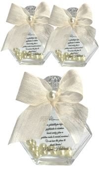 İncili Altıgen Şişe(20 adet)