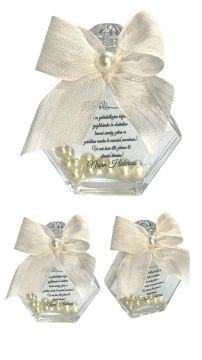 İncili Altıgen Şişe(20 adet)