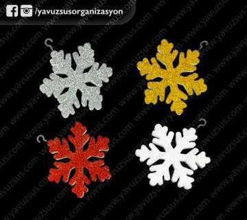 Strafor 14cm kar tanesi ALTIN