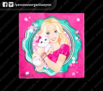barbie peçete(20 adet)