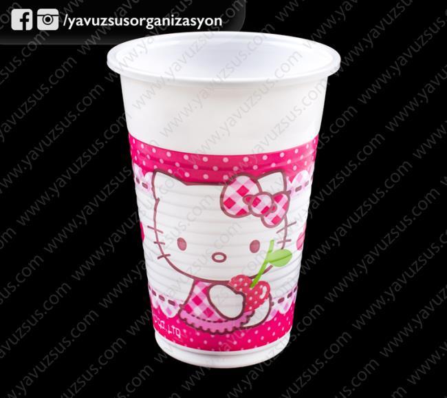 hello kitty bardak(8 adet)