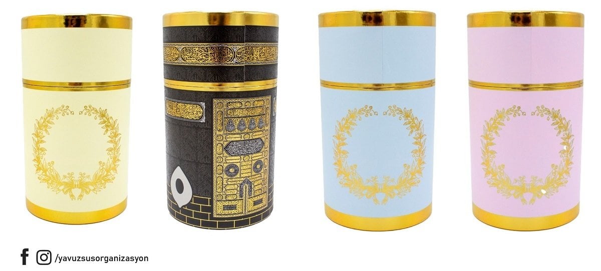 Büyük silindir kutu