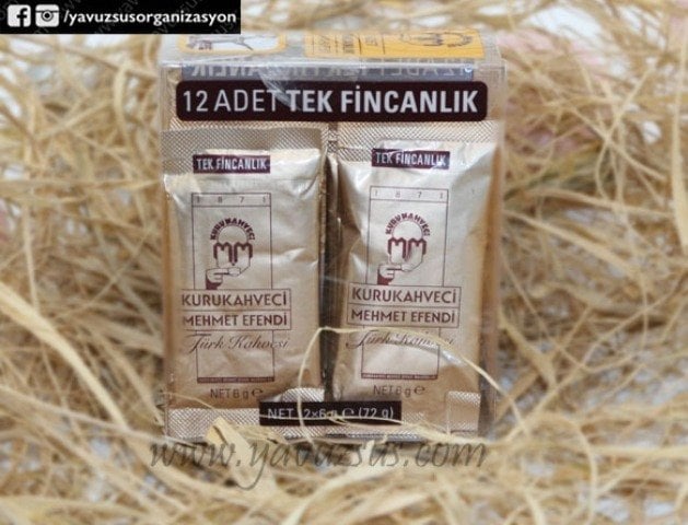 Tek kullanımlık kahve(12 adet)