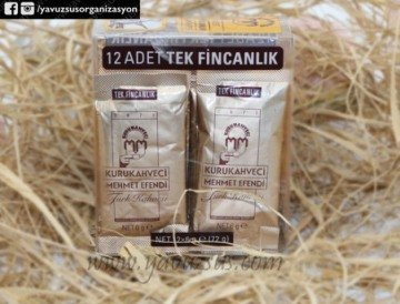 Tek kullanımlık kahve(12 adet)