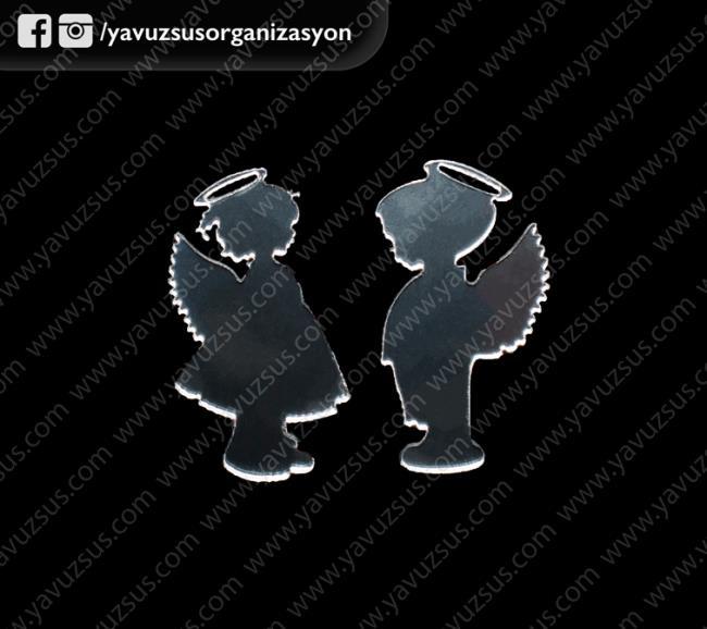 aynalı melek kız&erkek KIZ 22,5X30 BOS