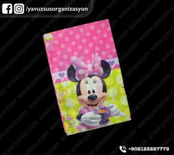 minnie mouse masa örtüsü