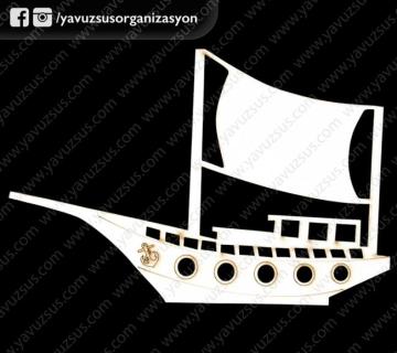 yelkenli ahşap gemi BOS