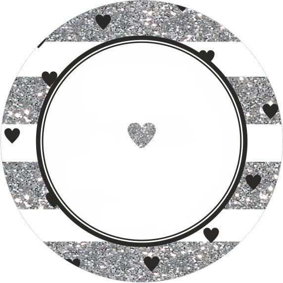 Nikah Yuvarlak etiket 1 Sayfa(54 adet)