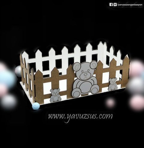 Ayıcık Figürlü Çit