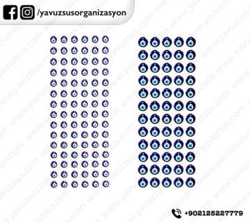 Sticker nazar boncuğu