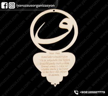 Vav dikiz aynası süsü ALTIN