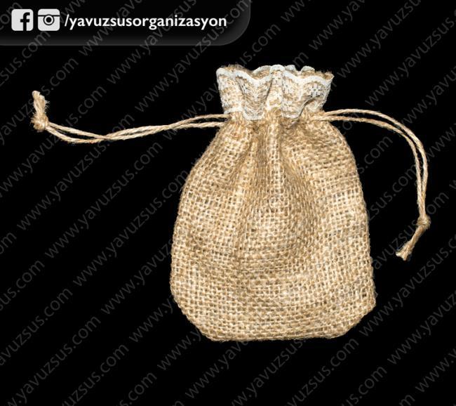 9x12 güpürlü çuval kese (10 ad)