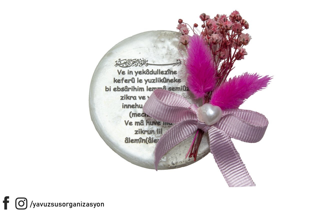 Yandan Süslemeli İncili Epoksi Hediyelik(20 Ad.)