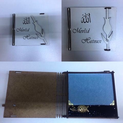 Ahşap Boş Yasin&Tesbih Kutusu
