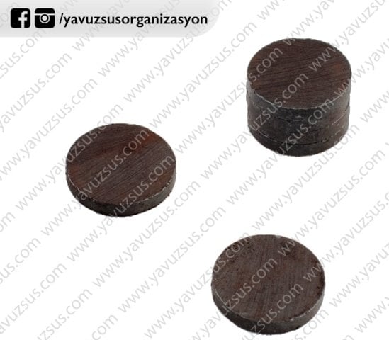 SİYAH MIKNATIS(100 ad) 17*3mm