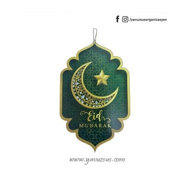 Eid Mübarek Ramazan Kapı Süsü