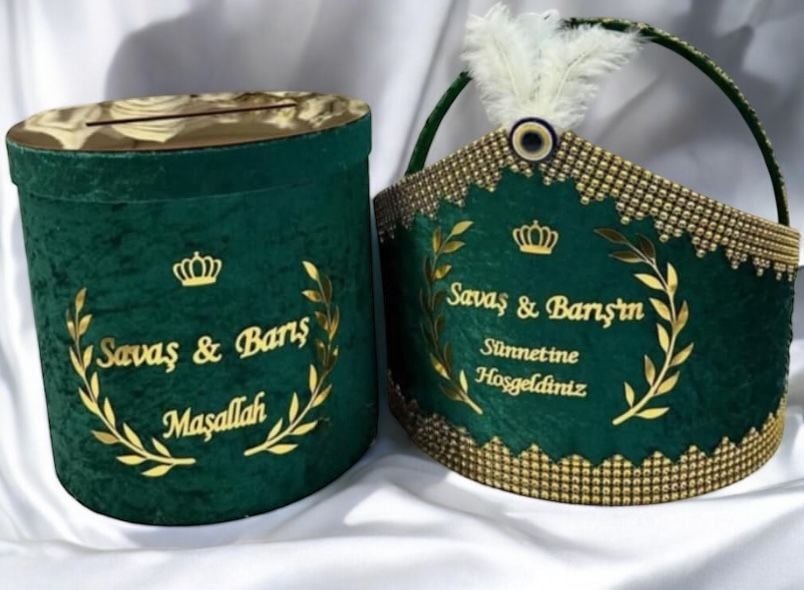 Sünnet Takı Sandığı & Sünnet Sepeti takım
