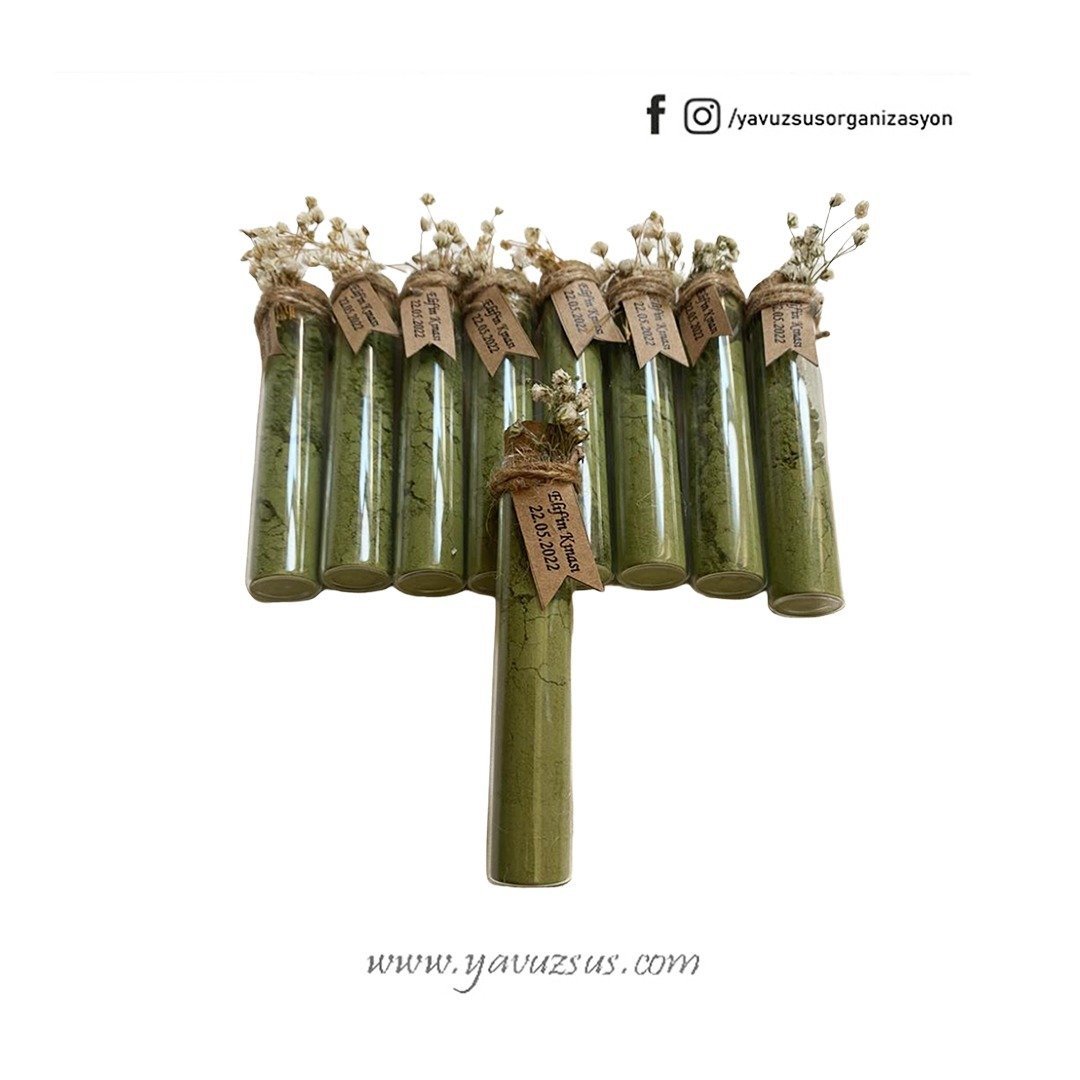 Şişe İçerisinde Kına Hediyelik(20 Adet)