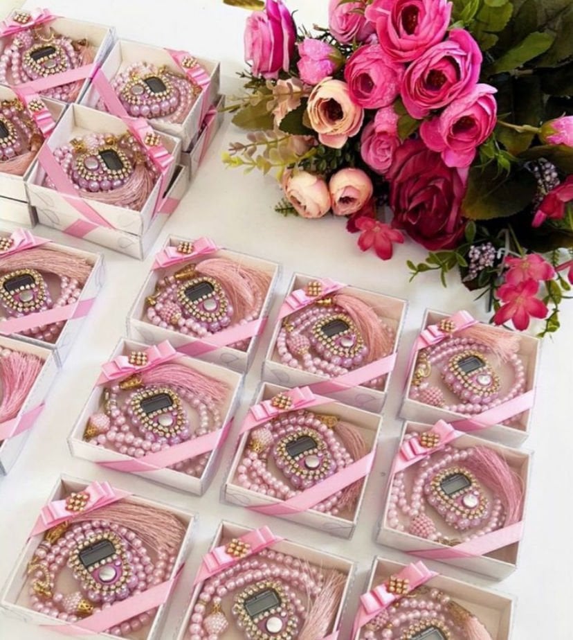 İncili Tesbih & Zikirmatik Hediyelik(20 adet)