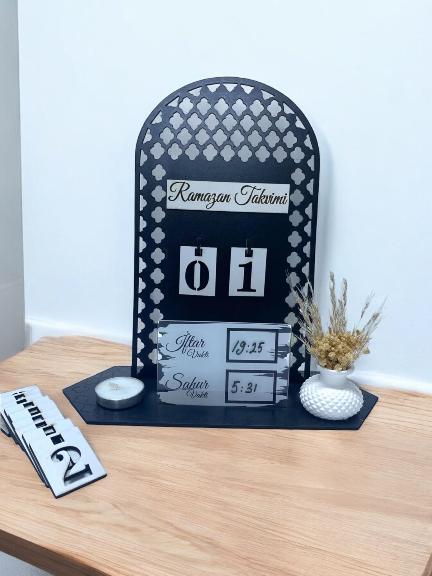Özel Tasarım Ramazan Takvimi
