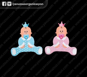 baskılı keçe bebek figürü(KLD)