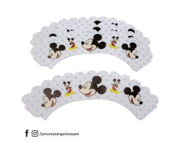 mickey & minnie mouse cup cake süsü