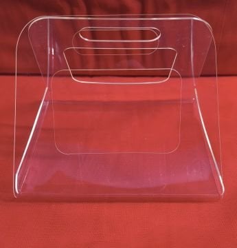 Boş Pleksi Çanta(25*18*22cm)