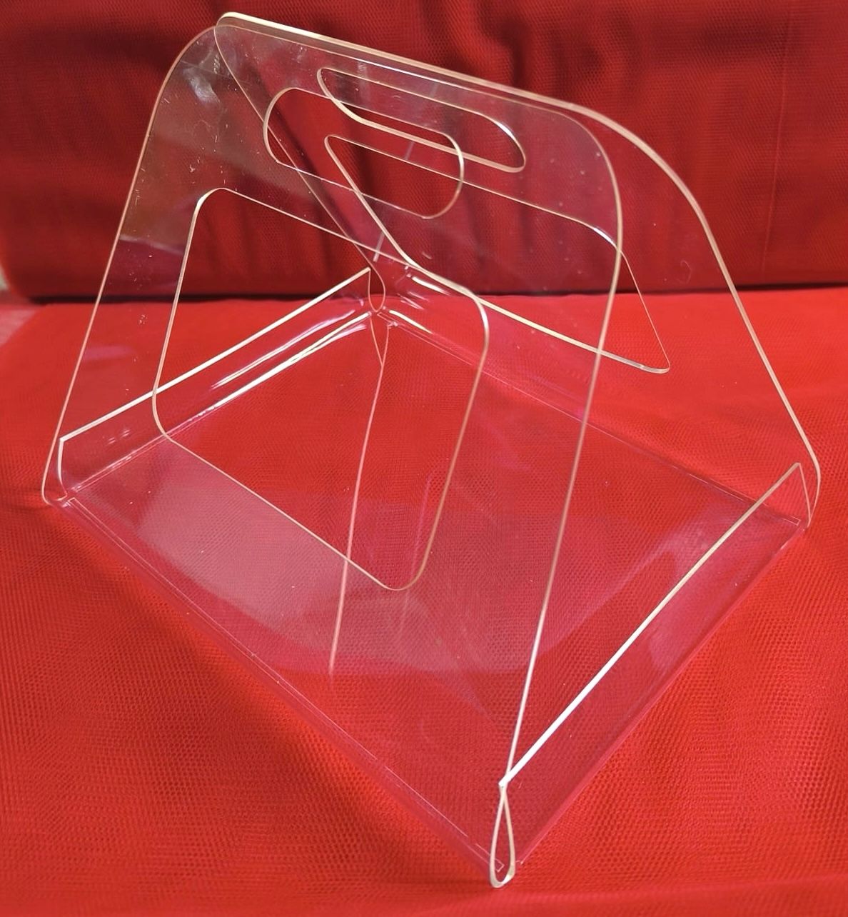 Boş Pleksi Çanta(25*18*22cm)