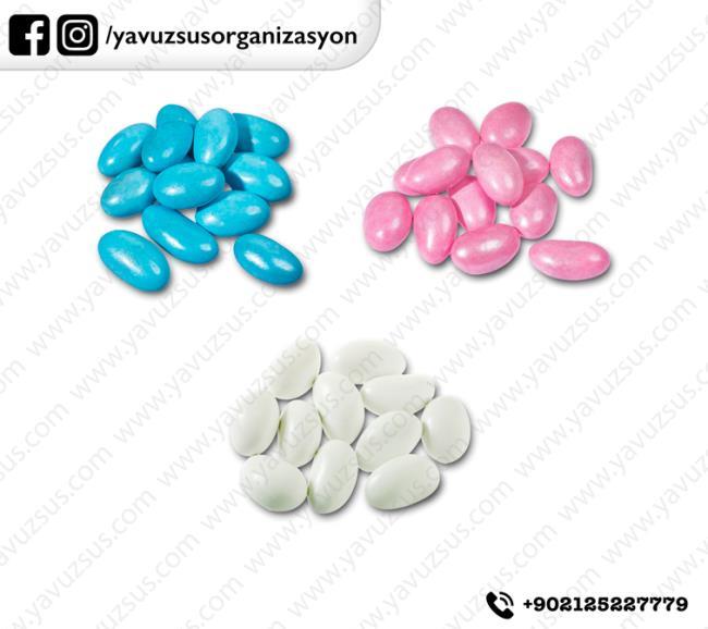 ÇİKOLATALI BADEM ŞEKERİ(1 kg) PEMBE