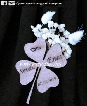 Pıtırcıklı Yonca Nikah Şekeri(20 ad)