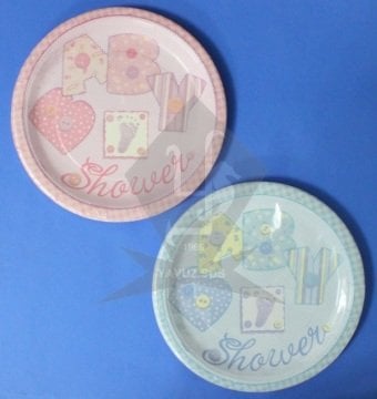 baby shower tabak(8 adet)