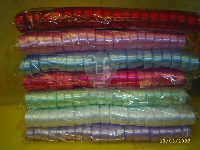 1cm 10mt saten kurdele KREM