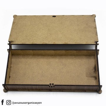 Kişiye Özel Ahşap Hediyelik Kutu (20x10x3)