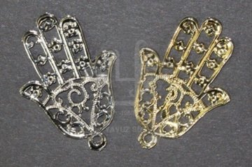 metal fatma ananın eli(Şans tılsımı)(KLD) GUMUS