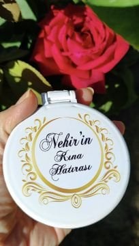 Kına Modelii Baskılı Plastik Ayna