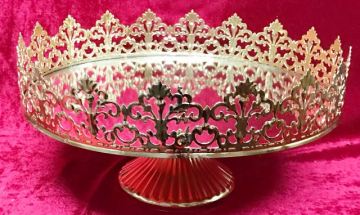 Çukur ayaklı pasta standı (KLD) ALTIN