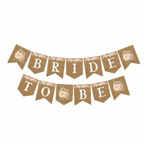 Bride To Be Kraft Rengi Banner