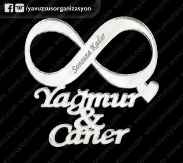 Kişiye özel sonsuzluk sembolü(6*6)